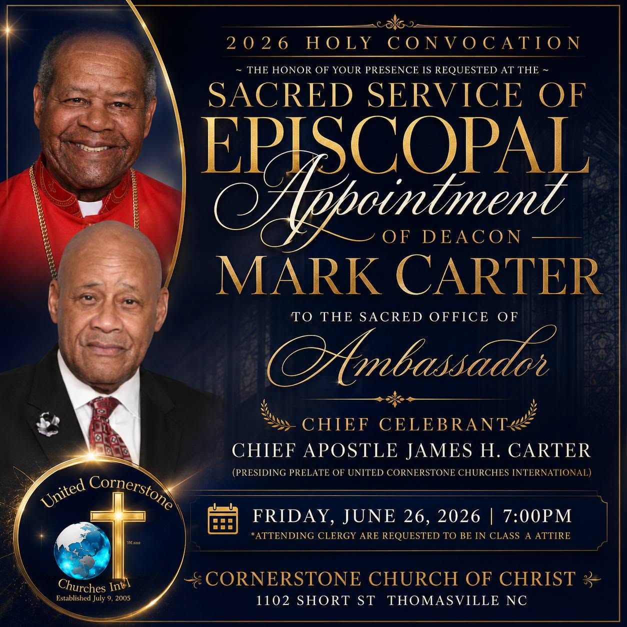 Episcopal Appointment